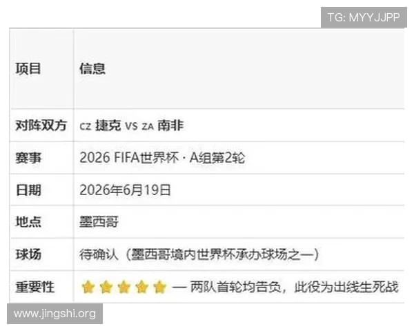 捷克对南非比赛提醒：预测比赛结果及专家分析助你提前把握赛况